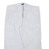REITMANS Womens White Casual Cotton Blend Cargo Shorts L W32 Summer Wear