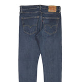 LEVI'S 512 Tapered Womens Jeans Blue Regular Cotton Blend Denim W31 L29 Stylish
