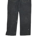 CARHARTT Mens Regular Fit Black Denim Jeans Button W32 L28 Cotton Blend Workwear