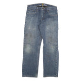 CARHARTT Mens Relaxed Fit Blue Denim Jeans W33 L30 Zip Casual Workwear
