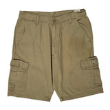 Wrangler Cargo Shorts - 34W 10L Khaki Cotton