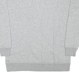NIKE Womens Grey Sweatshirt Crew Neck M Lightweight Cotton Blend Casual