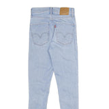 LEVI'S Mile High Super Skinny Big E Womens Jeans Blue Slim Skinny Denim Light