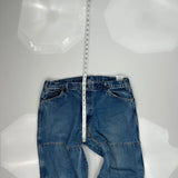 Dickies Double Knee Jeans - 36W 30L Blue Cotton