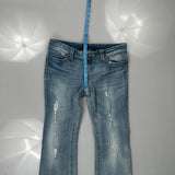 Harley Davidson Boot Cut Jeans - 32W US 6 Light Wash Cotton