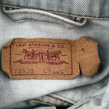 Levis Denim Jacket - Large Light Wash Denim
