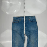 Levis 501 Jeans - 34W 36L Blue Cotton