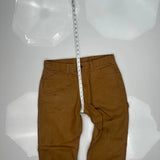 Dickies Carpenter Pants - 33W 31L Brown Cotton