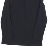 EMPORIO ARMANI Womens Black Wool Blend Jacket M Button Closure Classic Tailored