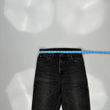 Levis Jeans - 28W 34L Black Cotton