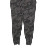 FSBN Womens Cotton Blend Black Camouflage Slim Tapered Trousers W28 L28