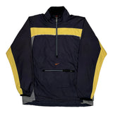 Nike Windbreaker - Large Navy Polyester