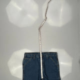 Unbranded Double Knee Carpenter Pants - 34W 31L Blue Cotton