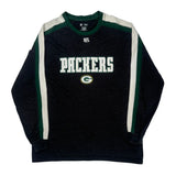 Packers Nfl Long Sleeve T-Shirt - XL Black Cotton Blend