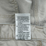 Carhartt Carpenter Trousers - 31W 30L Beige Cotton