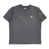 Carhartt T-Shirt - 2XL Gray Cotton