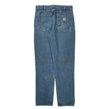 Carhartt Jeans - 32W 34L Blue Cotton