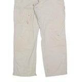 CARHARTT Mens Cotton Blend Beige Regular Fit Straight Leg Trousers W32 L30