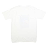 PUSONG PINOY Mens White Philippines Graphic T-Shirt L Cotton Crew Neck Short