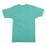 BVD Womens Green T-Shirt M Short Sleeve Crew Neck Plain Cotton Blend Casual
