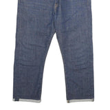LEVI'S 510 Mens Jeans Blue Slim Skinny Denim Raw W34 L22 Zip Cotton Blend