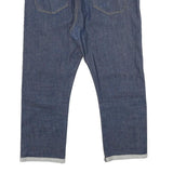 LEVI'S 510 Mens Jeans Blue Slim Skinny Denim Raw W34 L22 Zip Cotton Blend