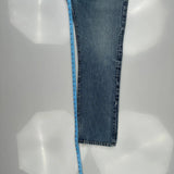 501 Levis Jeans - 34W 31L Blue Cotton