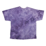 THE MOUNTAIN Mens Purple Tie Dye Graphic T-Shirt XL Short Sleeve Crew Neck