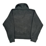 The North Face 1/4 Zip - Large Grey Polyester