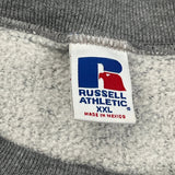 North Edgecombe Russell Athletic Football Sweatshirt - 2XL Grey Cotton