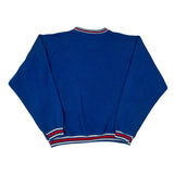 Buffalo Bills Logo Athletics Football Sweatshirt - Large Blue Cotton Blend