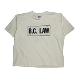 B.C. Law Pro Ts Single Stitch T-Shirt - 2XL White Cotton
