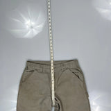 Carhartt Carpenter Trousers - 30W 30L Grey Cotton