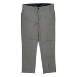 Tommy Hilfiger Slim Fit Chinos - 36W 30L Gray Cotton