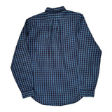 Ralph Lauren Checked Shirt - Large Blue Cotton