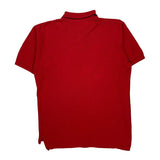 Chaps Ralph Lauren Polo Shirt - Medium Red Cotton