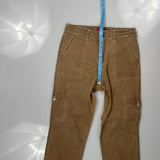 Dickies Carpenter Pants - 30W 29L Brown Cotton