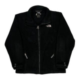 The North Face Fleece Jacket - Large Black Polyester