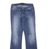 YMI Womens Blue Regular Bootcut Denim Medium W30 L31 Stylish Cotton Blend Jeans
