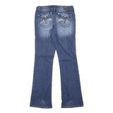 YMI Womens Blue Regular Bootcut Denim Medium W30 L31 Stylish Cotton Blend Jeans