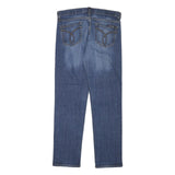 CALVIN KLEIN JEANS Womens Blue Regular Straight Denim Medium W30 L28 Zip Closure