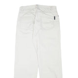 RITMICA Mens Cotton Blend White Relaxed Straight Trousers W31 L29 Casualwear