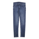 LEVI'S 519 Mens Jeans Blue Slim Skinny Denim Medium W28 L32 Stretch Cotton Blend