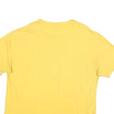 POLO RALPH LAUREN Mens Yellow Graphic T-Shirt L Short Sleeve Crew Neck Cotton