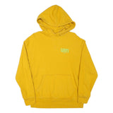LEVI'S Mens Yellow Hoodie S Cotton Blend Pullover Casual Comfortable Style