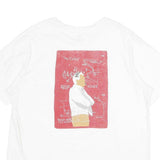 LEVI'S Mens White XL Graphic T-Shirt Short Sleeve Round Neck Cotton Casual