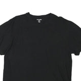 TRUE RELIGION Mens Black L T-Shirt Short Sleeve Crew Neck Logo Sleeve