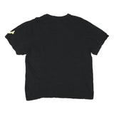 TRUE RELIGION Mens Black L T-Shirt Short Sleeve Crew Neck Logo Sleeve