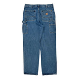 Carhartt Carpenter Jeans - 36W 34L Blue Cotton