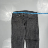 569 Levis Jeans - 35W 30L Grey Cotton
